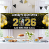 Custom Photo Class of 2026 Banner Personalized Congrats Graduation Banner Party Decor CH07 910264