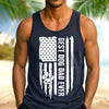 Personalized Best Dog Dad Ever Paw American Tanktop HA75 921632