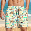 Custom Photo Dog Dad Stance Summer Beach Short LM32 893709