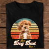 Custom Photo Best Dog Dad Ever Retro Shirt CH07 896022