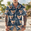 Custom Dog Face Photo Hawaii Shirt Gift For Dog Lovers CH07 911016
