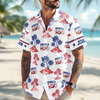 Custom Name America 250 Years Anniversary Hawaii Shirt TH10 898601