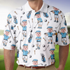 Custom Kid Photo Golf Polo Shirt Gift For Golf Lover TH10 169869