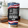 Custom Name 250 Years USA 250th Birthday 1776-2026 Eagle Fat Tumbler HA75 920990