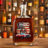 Custom Photo Route US 66 Car Whiskey Bottle HA75 897812