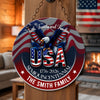 Custom Name Faith, Family & Freedom America 250 Years Personalized Door Sign HA75 898484