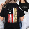 We The People America 250th Birthday US Flag Back & Front Dark Shirt CH07 910530