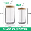 Custom Photo Always & Forever In Our Hearts Glass Can With Lid Memorial Gift For Family LM32 897507