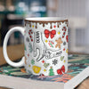 Personalized Christmas Holding Hands 3D Inflated Effect Mug TH10 170951