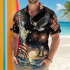 Personalized 4th of July 250th Anniversary Eagle American Flag Hawaiian Shirt LM32 669231