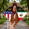 Custom Country Flag Class of 2026 Graduation Cap Topper CH07 910898