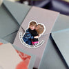 Personalized Couple Photo Roll Stickers, Custom Wedding Stickers, Engagement, Bridal Shower, Wedding Favor Labels HA75 921830