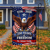 Custom Family Name America 250 Years Of Freedom 1776-2026 Eagle Garden Flag CH07 910648