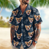 Custom Dog Face Photo Hawaii Shirt Gift For Dog Lovers CH07 911016