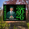Personalized Congrats Graduate Class Of 2026 Yard Sign HO82 901344