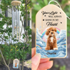 My Heart Was Not Ready Leave You - Personalized Wind Chimes LM32 893951