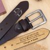 Personalized Leather Belt for Anniversary, Valentines Day Gift for Husband, Boyfriend HA75 898720