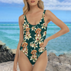 Custom Face Photo With Lily Flowers Swimsuit CH07 911240