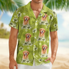 Custom Photo Dog Lovers Summer Tropical Vibe - Personalized Hawaiian Shirt LM32 893685