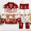 Custom Photo Christmas Would Be Boring Without Me For Dog Lover Pajamas TH10 894303
