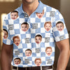 Custom Baby Face Best Dad, Mom Ever Polo Shirt HA75 921456