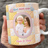 Custom Photo Best Mom Ever 3D Effect Mug Mother’s Day Gift TH10 898863
