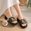 Custom Dog Photo Forever In My Heart Memorial Slide Sandals HO82 902602