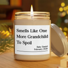 Custom Pregnancy Announcement Scented Candle – Baby Reveal Gift for Parents & Grandparents LM32 899801
