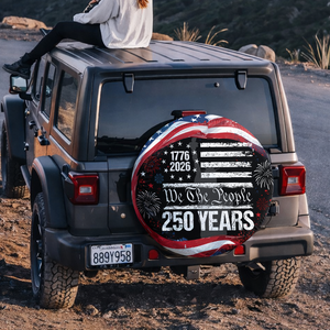 250 Years USA 250th Birthday 1776-2026 Eagle Tire Cover Gift for Family HA75 898592
