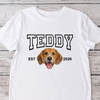 Custom Pet Portrait Embroidered Shirt – Personalized Gift for Dog Lovers, Pet Owners, Dog Moms LM32 899761