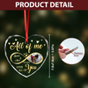 Custom Photo All Of Me Loves All Off You Couple Heart Shape Glass Ornament HA75 892836