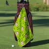 Custom Face Photo Best Dad By Par Dog Family Golf Towel LM32 893643