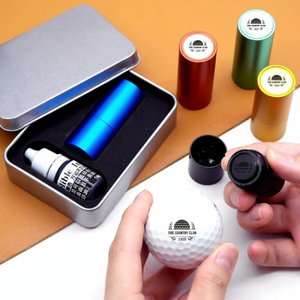 Personalized Club Name Golf Ball Stamp Box, Gift For Member, Golf Lovers LM32 897605