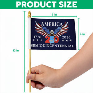 250 Years America Semiquincentennial Handheld Flag HA75 898862