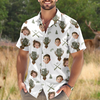 Best Buckin' Dad Ever - Personalized Photo Hawaii Shirt CH07 895746