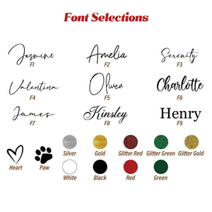 Personalized Christmas Family Santa Bag, Santa Sack with Name For Kids CH07 896472