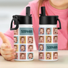 Custom Photo And Name For Kid Back To School Water Bottle TH10 894189