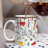 Personalized Christmas Holding Hands 3D Inflated Effect Mug TH10 170951