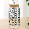 Custom Photo Class Of 2026 Graduation Glass Can With Lid HO82 901490
