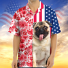 Custom Dog Cat Photo With American Flag Hawaii Shirt Gift for Pet Lovers TH10 169357