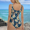 Custom Face Photo With Lily Flowers Swimsuit CH07 911240