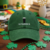 Vitamin G St. Patrick's Day Funny Frat Beer Drinking Embroidered Baseball Cap HA75 920552