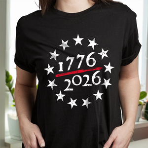 1776 - 2026 USA 250th Anniversary Dark Shirt HA75 898048