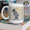 Personalized Vintage Photo Best Dad Mom Ever White Mug - Father’s Day Gift TH10 169959