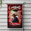 Custom Photo Class of 2026 Graduation Garden Flag, Personalized Congrats Grad Outdoor Decor HO82 901884