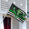 Custom American Flag With Family Name - Personalized Banner House Flag LM32 897225