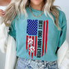 Personalized Best Dog Dad Ever Paw American Flag Comfort Shirt CH07 911526