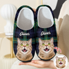 Custom Photo Christmas Cat Slippers Gift For Cat Lovers, Pet Lovers HA75 897280