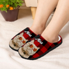 Custom Photo Christmas Cat Slippers Gift For Cat Lovers, Pet Lovers HA75 897280