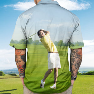 Custom Photo On Hawaii Shirt For Golfer TH10 898093